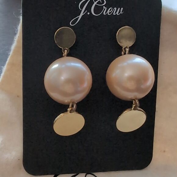 Jcrew stud pearls new - Picture 2 of 3